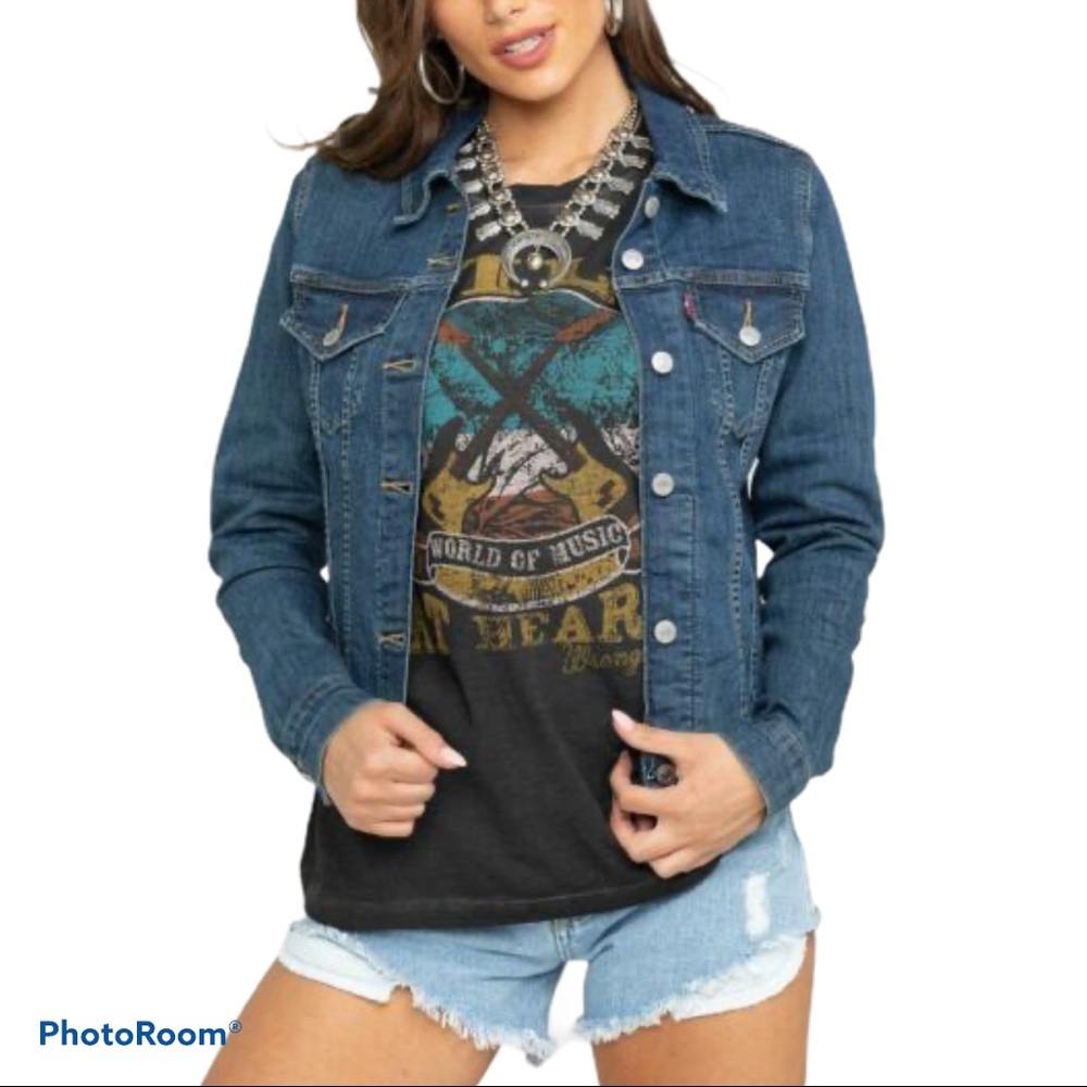 Levi's Ex Boyfriend Trucker jean Jacket